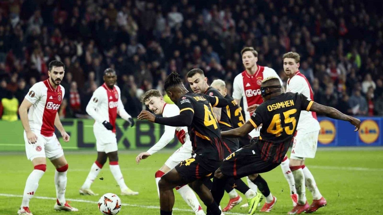 UEFA Avrupa Ligi: Ajax: 2 - Galatasaray: 1 (Maç sonucu)