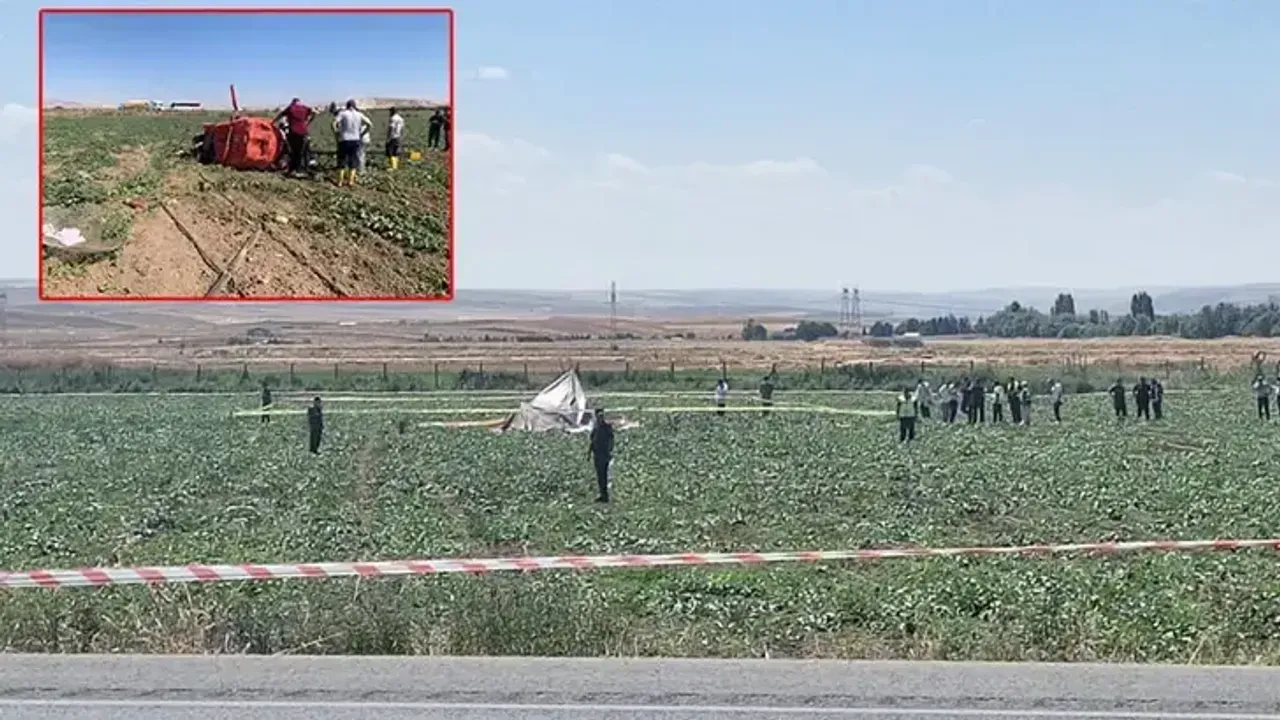 Ankara Valiliği: "TUSAŞ’a ait eğitim helikopteri Temelli’de düştü, 2 personel yaralandı"