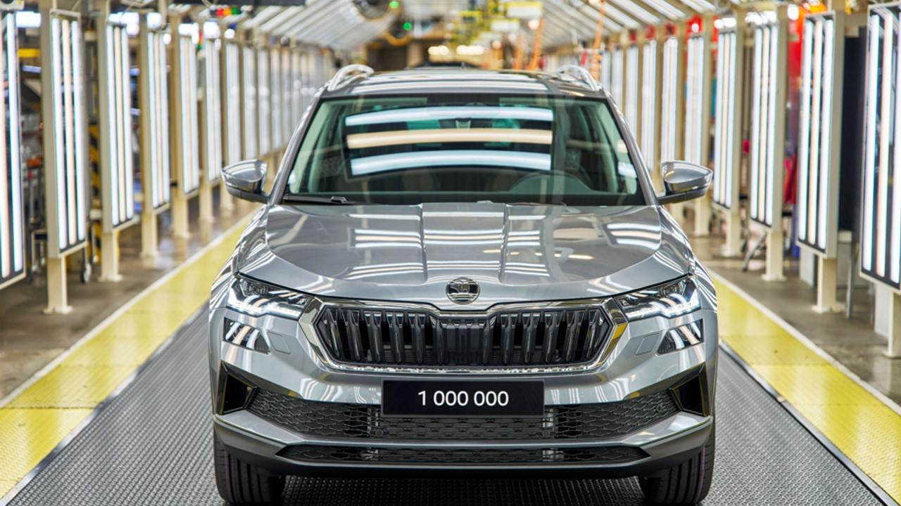 Škoda Karoq Üretiminde 1 Milyonuncu Aracını Banttan İndirdi