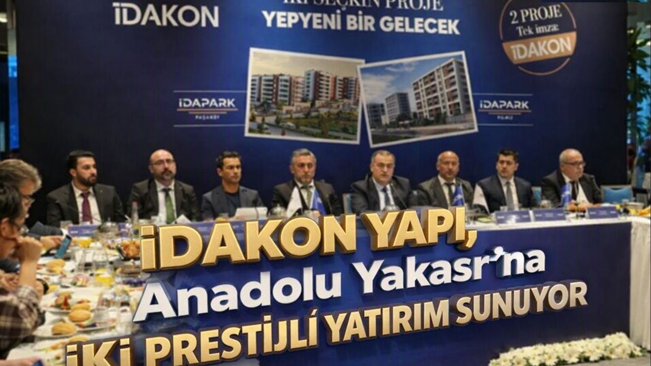 İDAKON Yapı, Anadolu Yakası’na İki Prestijli Yatırım Sunuyor