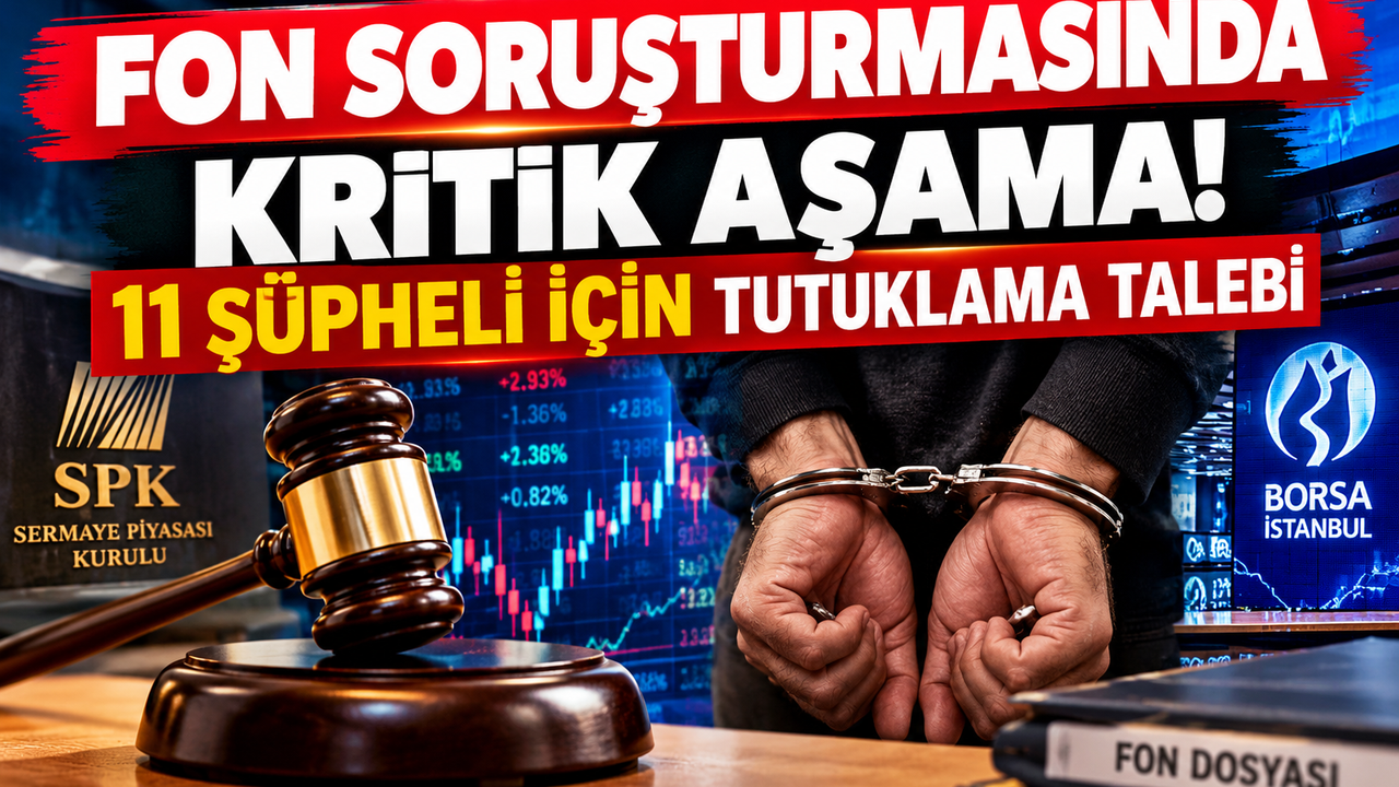 Fon Soruşturmasında Kritik Aşama! 11 Şüpheli İçin Tutuklama Talebi