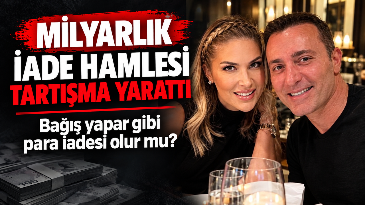 Melis Sütşurup’un Milyarlık İade Hamlesi Kamuoyunu Ayağa Kaldırdı! “Bağış Yapar Gibi Para İadesi Olur mu?”