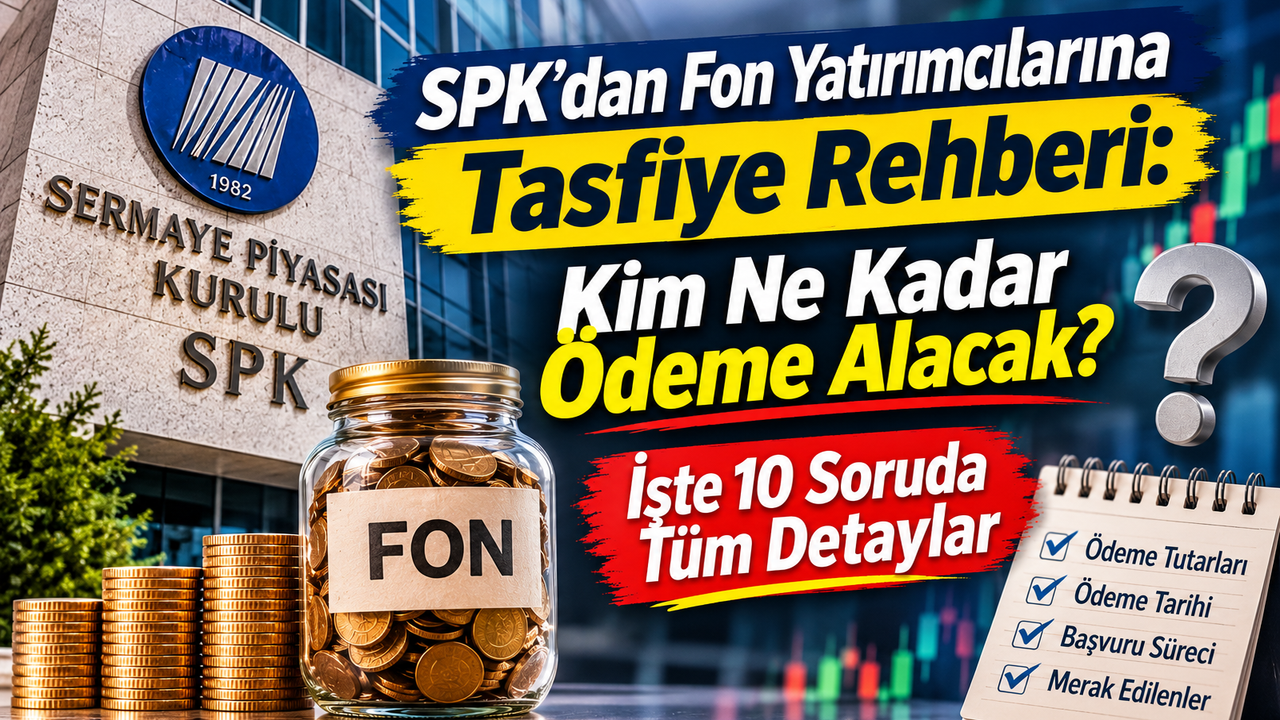 SPK’dan Fon Yatırımcılarına Tasfiye Rehberi: Kim Ne Kadar Ödeme Alacak? İşte 10 Soruda Tüm Detaylar