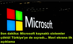 Son dakika: Microsoft kaynaklı sistemler çöktü! Türkiye'ye de sıçradı... Mavi ekrana ilk açıklama