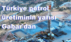 Türkiye petrol üretiminin yarısı Gabar'dan