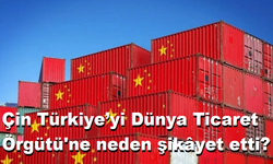 Çin Türkiye’yi Dünya Ticaret Örgütü'ne neden şikâyet etti?