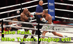 Jake Paul, Mike Tyson'ı mağlup etti