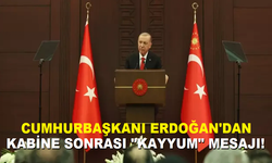 Cumhurbaşkanı Erdoğan'dan kabine sonrası "kayyum" mesajı!