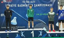 Aras İkra Yalçın’dan Badminton’da çifte şampiyonluk