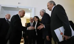 DEM Parti heyeti MHP lideri Bahçeli ile görüştü