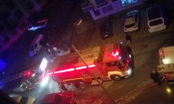 Ankara’da 5 katlı binada korkutan yangın