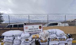 Ankara’da bir tırda 4 ton 700 kilo kaçak tütün ele geçirildi