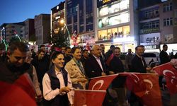 Muş’ta meşaleli gençlik yürüyüşü düzenlendi