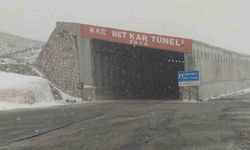 Karabet Geçidi’nde lapa lapa kar yağdı