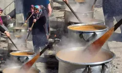 672 yıllık tarifle yılda 1 kez yapılıyor... Herkes o köye akın etti