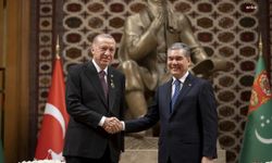 Cumhurbaşkanı Erdoğan, Türkmenistan Milli Lideri Berdimuhammedov ile görüştü