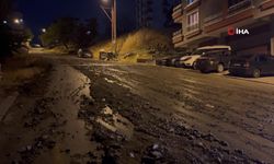Ankara’da sel sonrası yollarda hasar meydana geldi