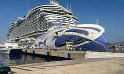 Dev gemi Bodrum’a ilk kez geldi