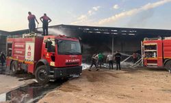 Kırşehir’de Petlas fabrikasında yangın