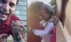 Yol kesip bıçak çekti, korku dolu anlar kameraya yansıdı