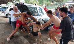 Cankurtaran ile vatandaşın yumruk yumruğa kavgası