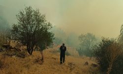 Konya’da otluk alandaki yangın ormana sıçramadan söndürüldü