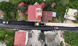 Ordu’da asfalt çalışmaları devam ediyor