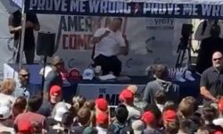ABD'de dehşet anları! Üniversitede konuşma yapan sağcı aktivist Charlie Kirk'e silahlı saldırı
