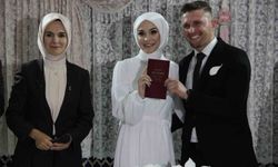 Bakan Göktaş, Çorum’da nikah şahidi oldu