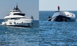 Zonguldak’ta lüks yat denize indikten 15 dakika sonra battı