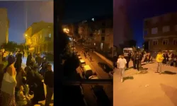İstanbul’da depremi hisseden vatandaşlar sokağa döküldü