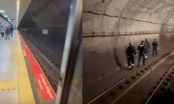 Kadıköy metrosunda intihar girişimi: Vatandaşlar raylarda yürüdü