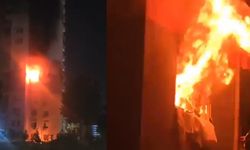 Antalya’da 15 katlı binadaki daire alev alev yandı: 1 yaralı