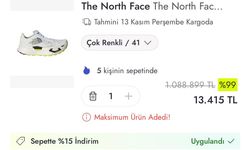 Ayakkabının fiyatını 1 milyon 88 bin lira gösterip 13 bin liraya düşürdüler