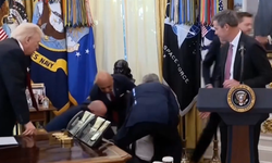 Beyaz Saray’daki basın toplantısında korku dolu anlar