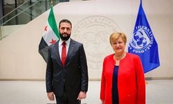 Suriye Devlet Başkanı eş-Şara, IMF Genel Merkezi'ni ziyaret etti