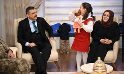 Şehidin ailesine vefa ziyareti