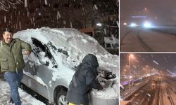 İstanbul yeni yıla karla girdi: Sarıyer’de kar yağışı etkili oluyor