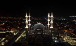 Selimiye Camii’nin ışıkları yıllar sonra yeniden yandı