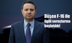 Bakan Gürlek: "Balıkesir’de kaza kırıma uğrayan F-16 ile ilgili soruşturma başlatıldı"