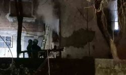 Bartın’da 2 katlı evde yangın paniği