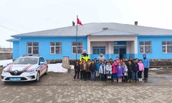 Bulanık’ta öğrencilere trafik güvenliği eğitimi