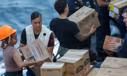 CENTCOM'dan ABD gemilerine ikmal paylaşımı