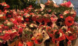 Edirne’deki çiçekçilerde sevgililer günü yoğunluğu