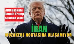Trump: "İran iyi niyetle müzakere etse harika olurdu ancak henüz bu noktaya ulaşamıyorlar"
