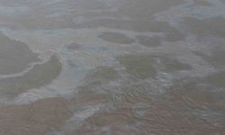 Cizre’de boru hattındaki sızıntı nedeniyle petrol Dicle Nehrine karıştı, ekipler arızayı giderdi