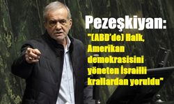 Pezeşkiyan: "(ABD’de) Halk, Amerikan demokrasisini yöneten İsrailli krallardan yoruldu"