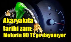 Akaryakıta tarihi zam: Motorin 90 TL’ye dayanıyor
