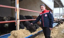Bakan Yumaklı: "95 baş dişi ve 5 baş erkek küçükbaş hayvan TİGEM tarafından uygun şartlarda temin edilecek"
