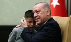 Cumhurbaşkanı Erdoğan, Bakan Tekin ve çocukları kabul etti